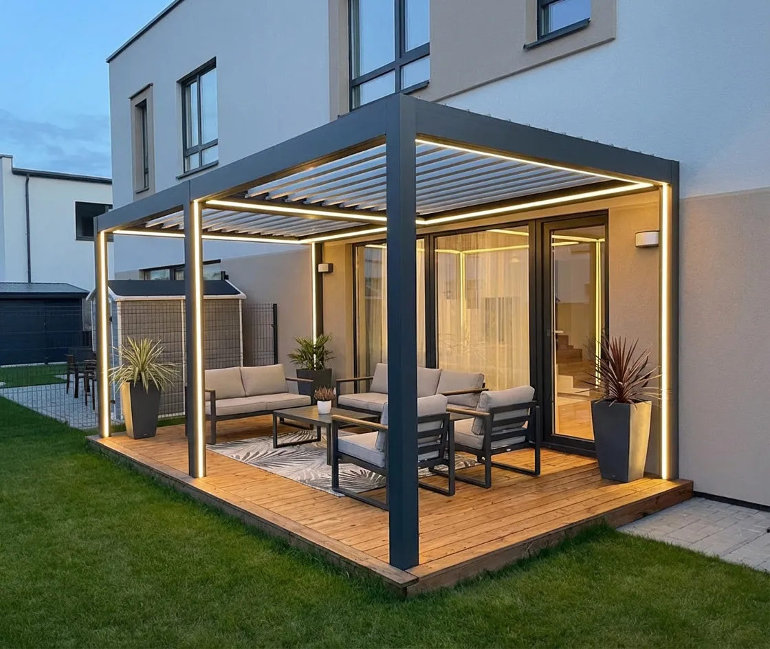 Installation de pergola bioclimatique dans le Tarn pour sublimer votre extérieur